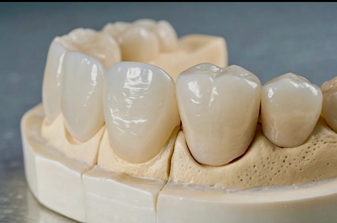 انواع روکش دندان از لحاظ متریال | راهنمای جامع 2025