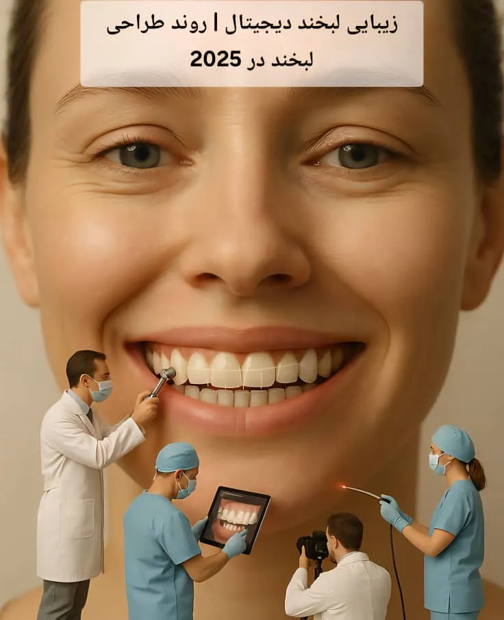 زیبایی لبخند دیجیتال | روند طراحی لبخند در 2025