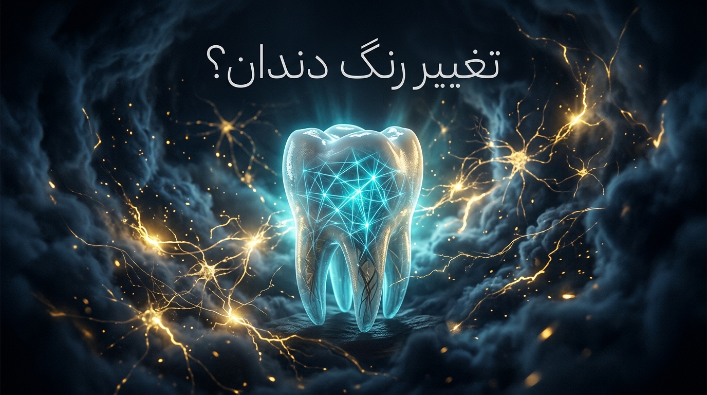 تغییر رنگ دندان